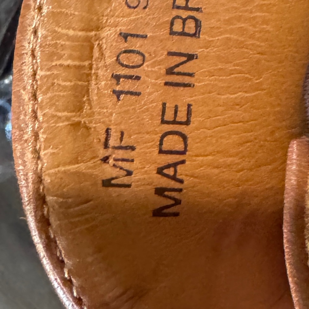 Mercanti Fiorentini men’s leather loafers Size: Men’s 9 Elegant Brown Leather - Picture 8 of 8